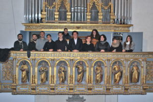 I corsisti della cattedrale di Siracusa.